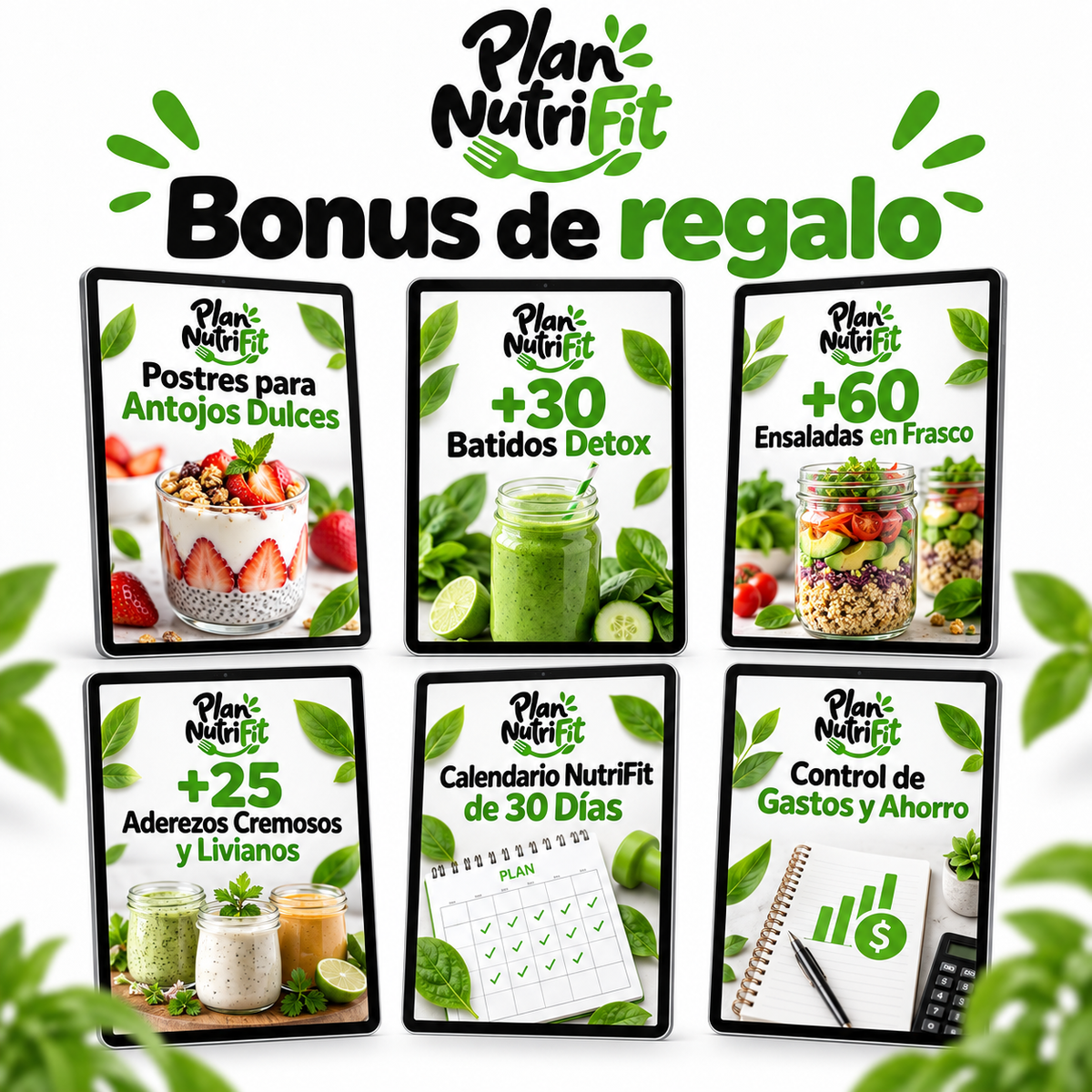 Plan NutriFit: Menús y Recetas Saludables para 30 Días