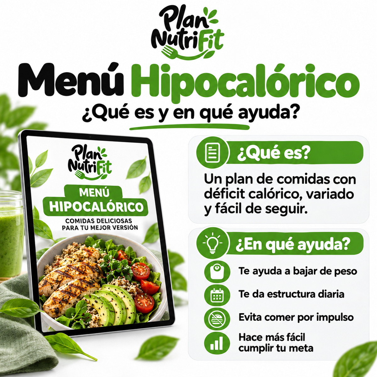 Plan NutriFit: Menús y Recetas Saludables para 30 Días